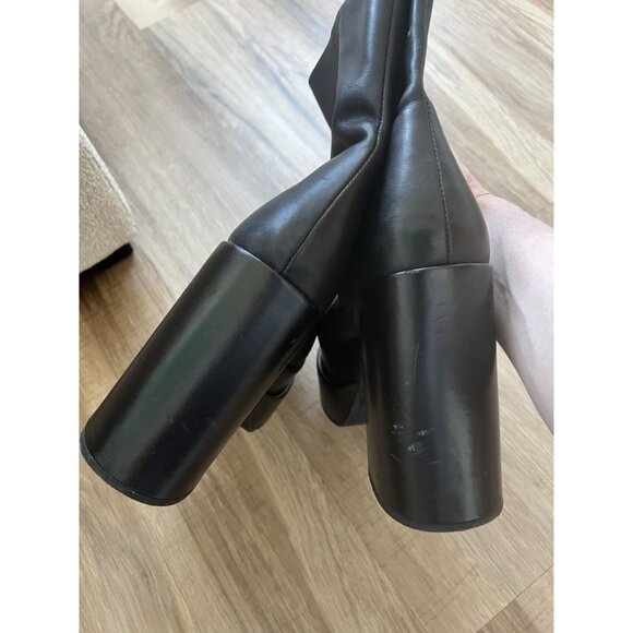 Steve Madden COBRA platform heeled boots women's size 10 - Picture 5 of 9